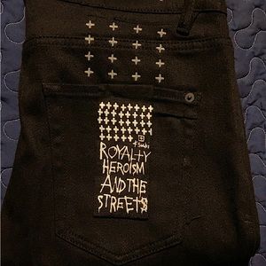 Ksubi Van Winkle Ace-Jean Black Slice /32